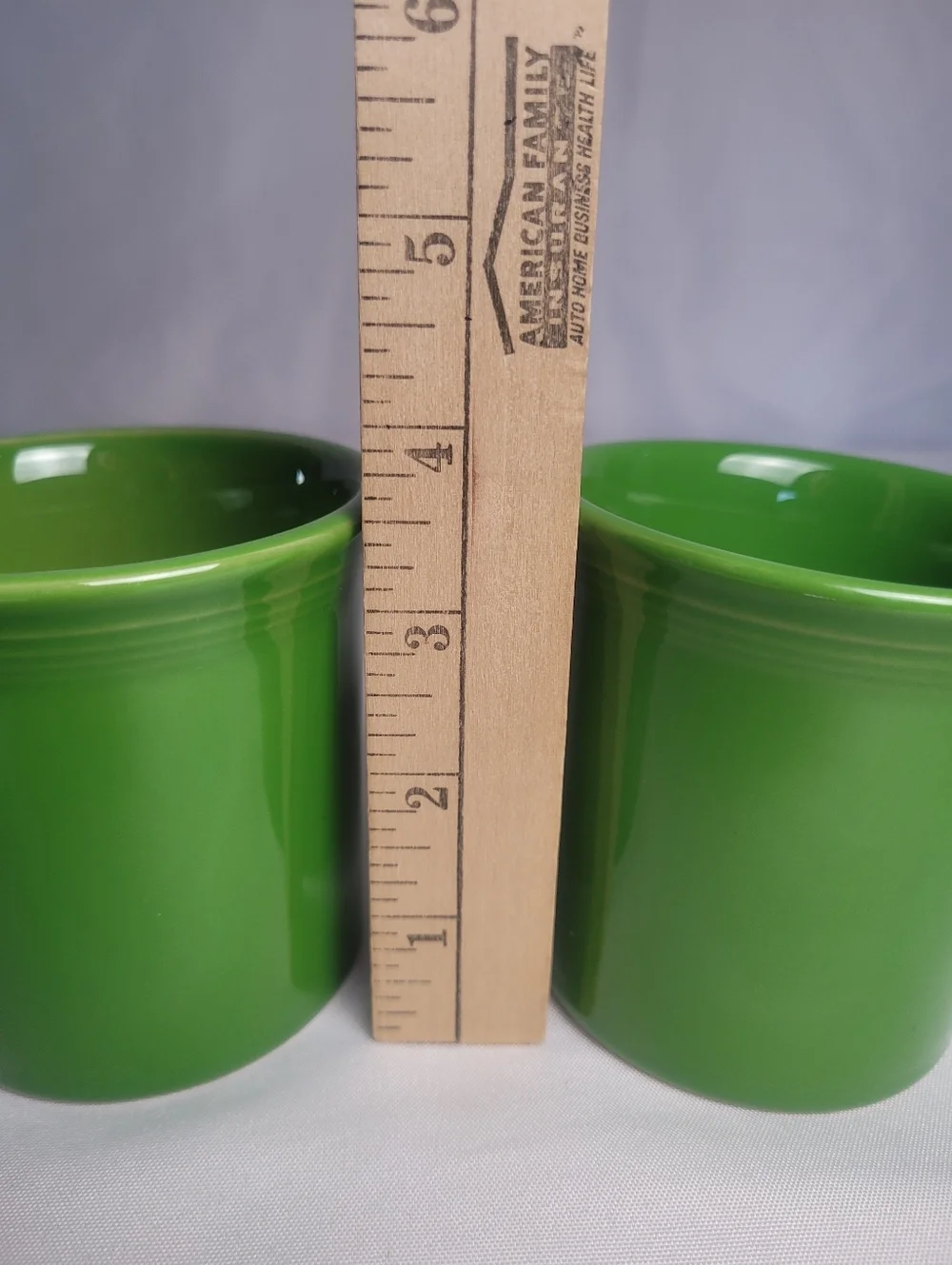 Fiestaware Shamrock Green Lot Of 2 Coffee Mugs Homer Laughlin